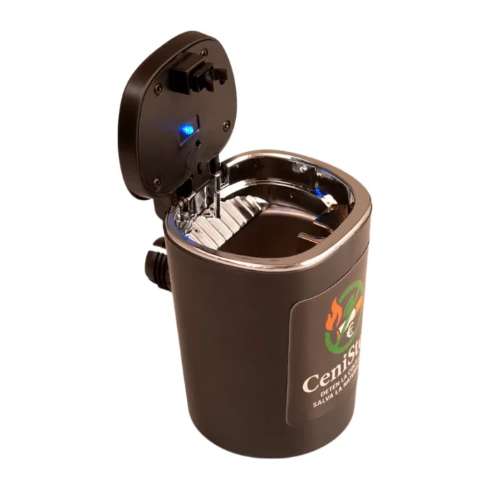 cenicero led para coche